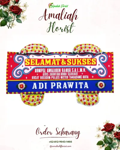 Karangan Bunga Ucapan Selamat conggeang kulon